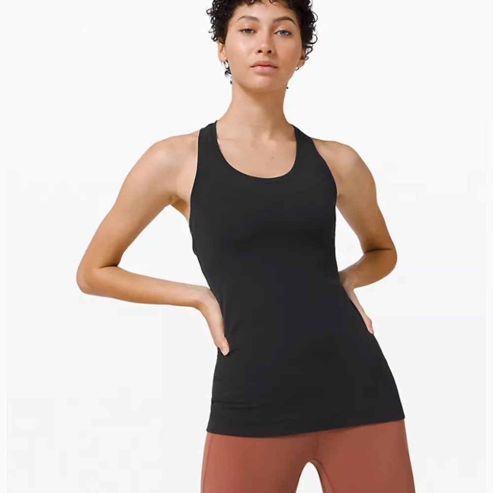 Lululemon racerback black tank 4